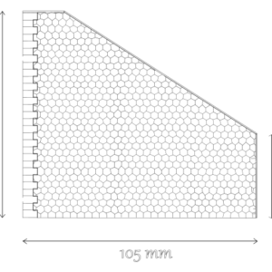 Murs de soutènement Pierres hexagonales